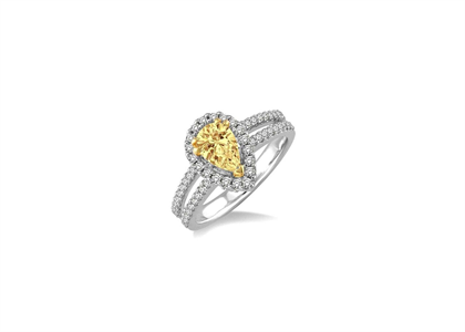 CZ Studded Gemstone Ring